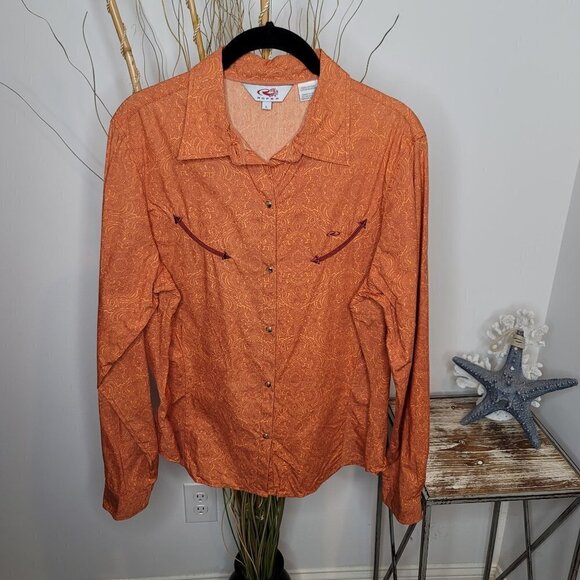 Roper Button Up Womens Large - Picture 1 of 7